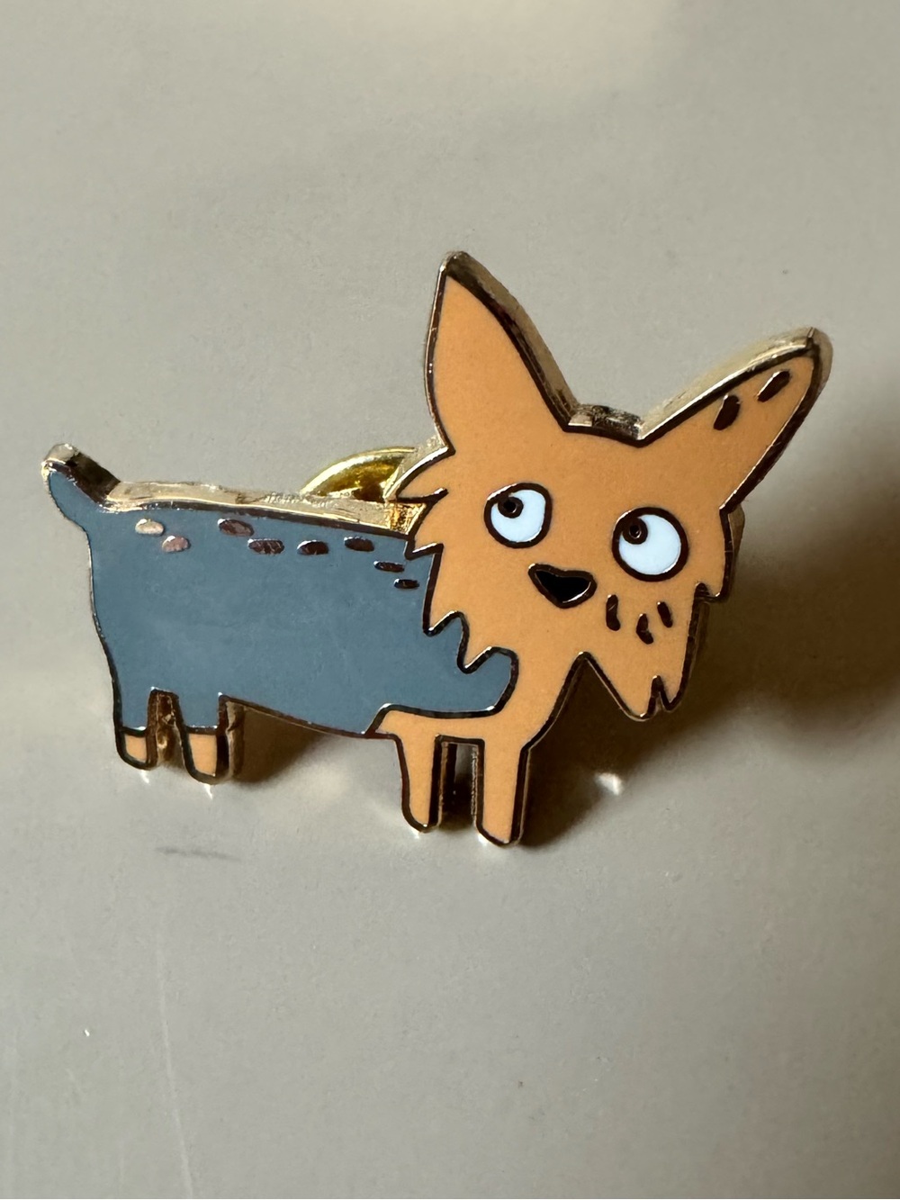 Pet Shop enamel Yorkie pen from Museum of the Dog
